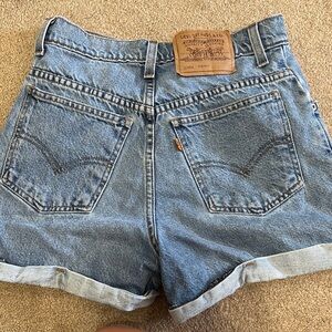 Levi's Women's Light Blue Jean Shorts